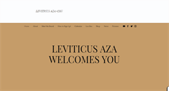 Desktop Screenshot of leviticusaza.com